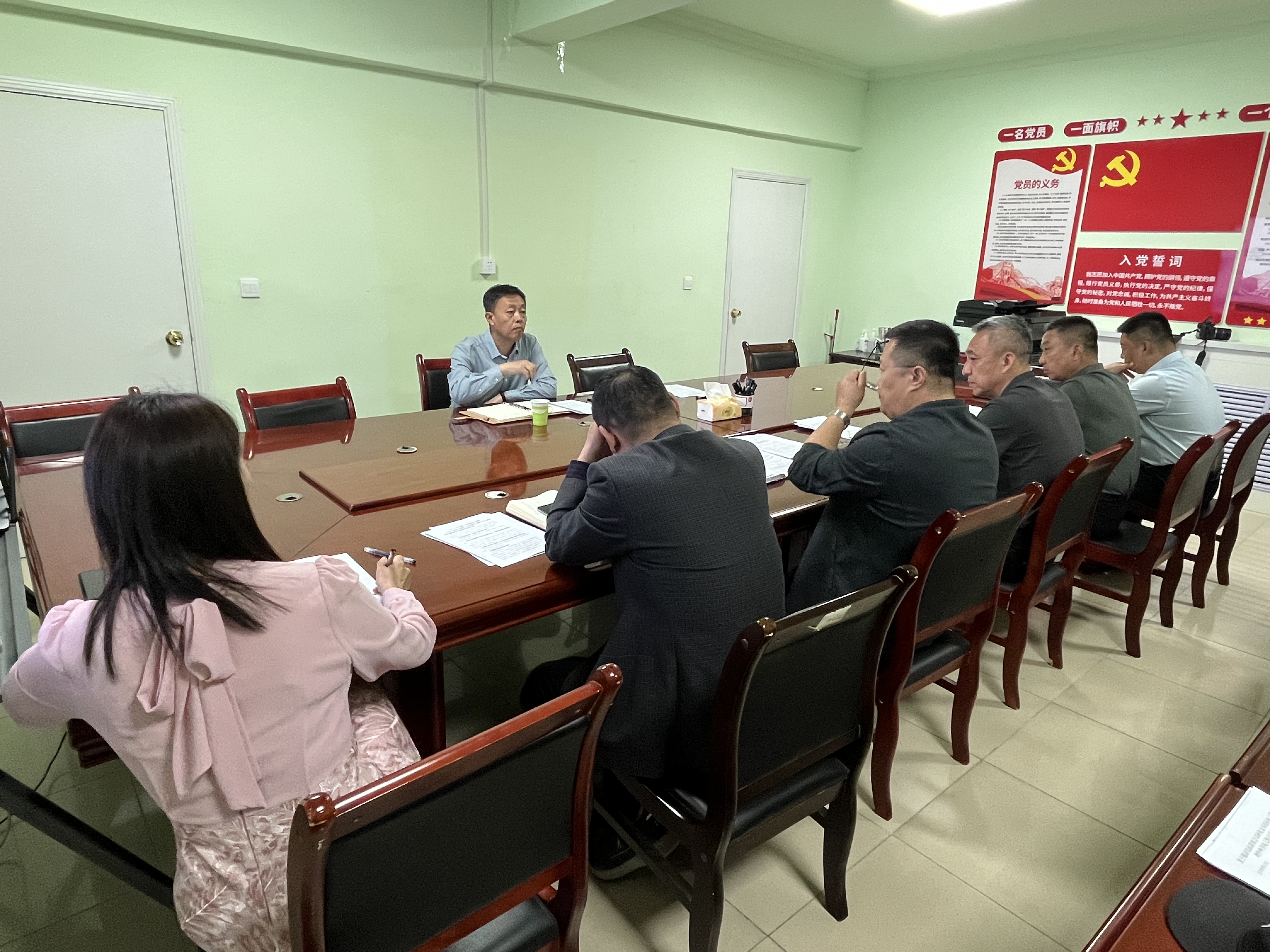 校党委常委,副校长刘炎胜座谈调研后勤保障部工作-宁夏大学后勤保障部